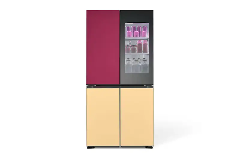 617L MoodUP™ Multi-Door Fridge Freezer, Colour Changing LED